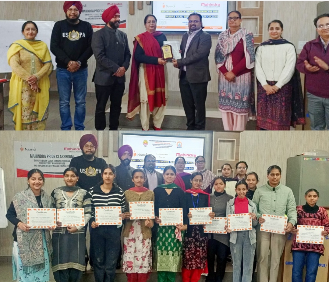 Employability and Skill Training Program at Khalsa College concludes
